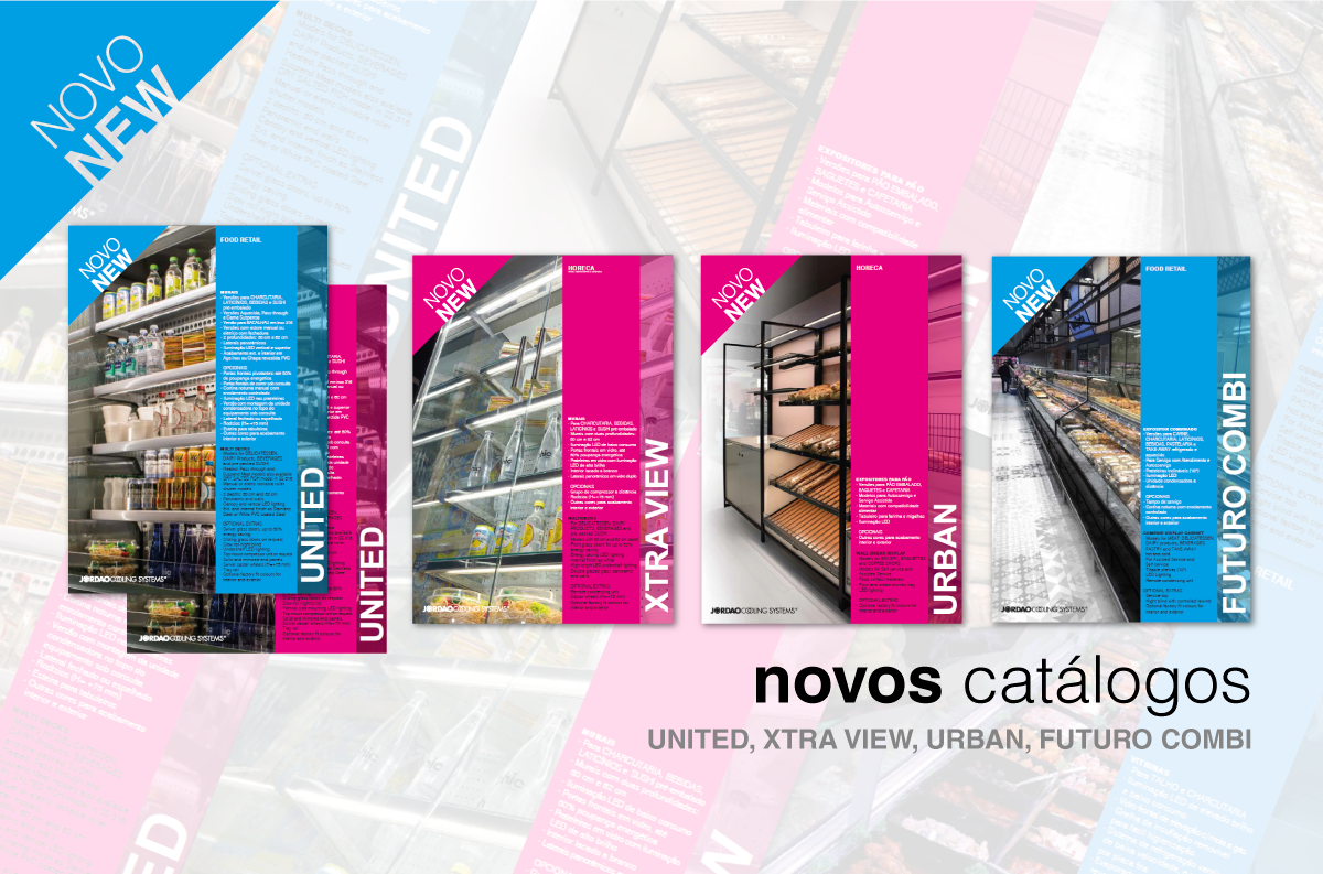 Novos catálogos produtos
