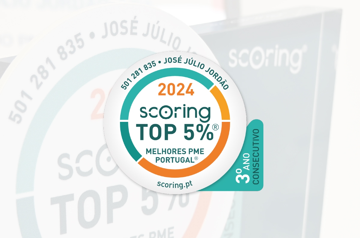 JORDAO es una PYME TOP5% según Scoring®