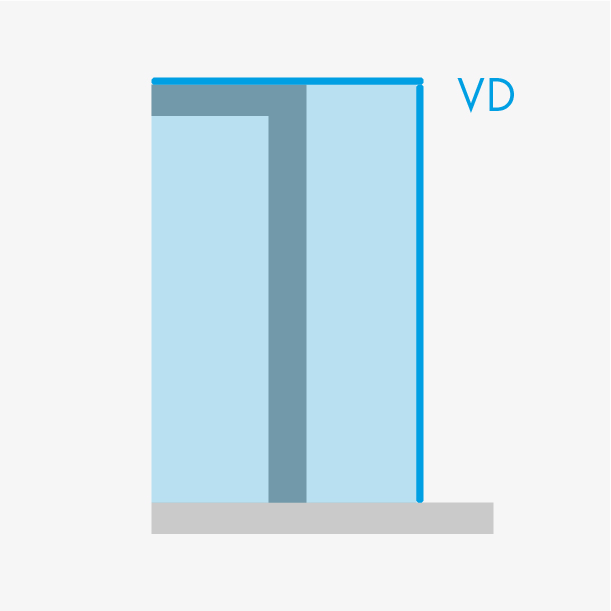 Op&ccedil;&otilde;es de vidro para a linha de vitrinas FRESCO