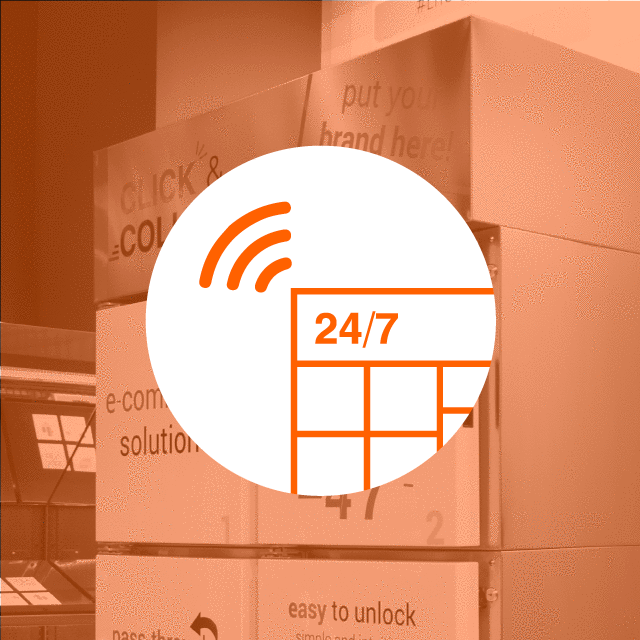 Remote monitorin and app integration of Click & Collect automated lockers from JORD&Atilde;O INNOVCOOL.