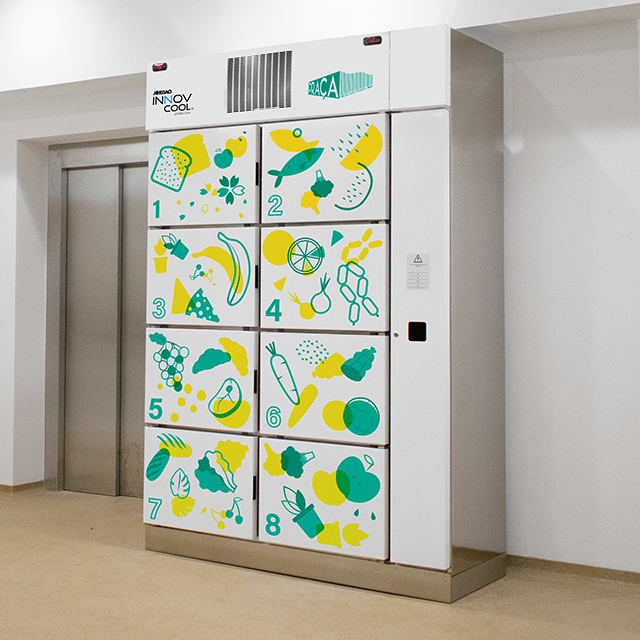 Cacifos autom&aacute;ticos Click & Collect da JORD&Atilde;O INNOVCOOL.