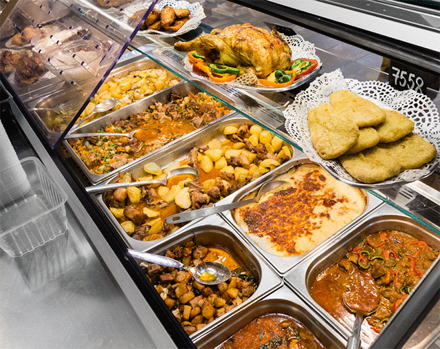 DAISY serve-over counters and semi-verticals for cold and hot meals. DAISY serve-over counters and semi-verticals for cold and hot meals.